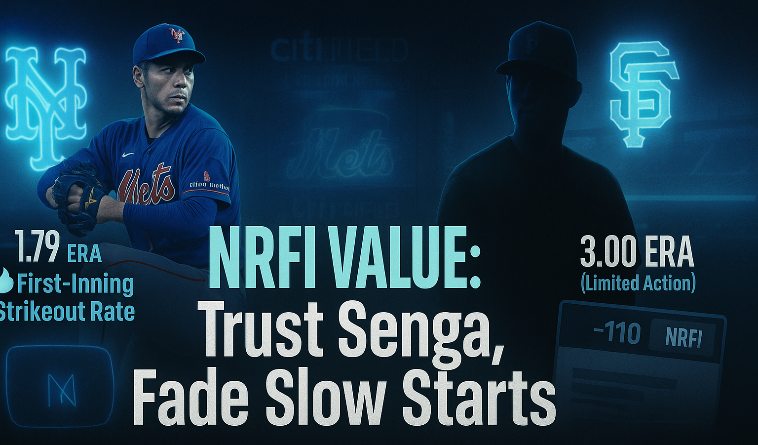 Giants at Mets NRFI Value 8-2